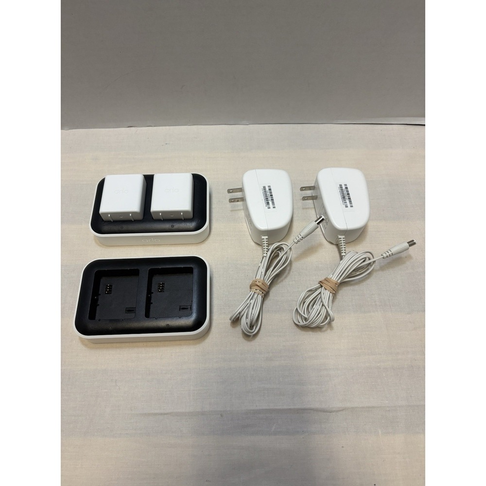 Arlo Lot VMA5400C Dual Battery Charger for Arlo Ultra & Pro 3/4 & 2 Batteries